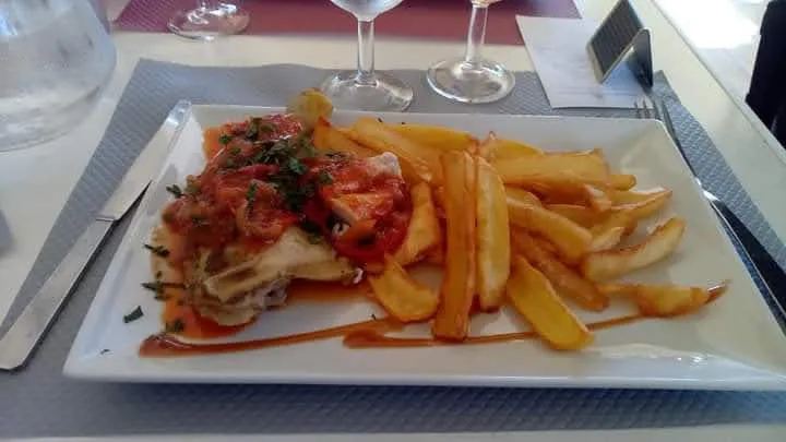 Poulet Basquaise Frites