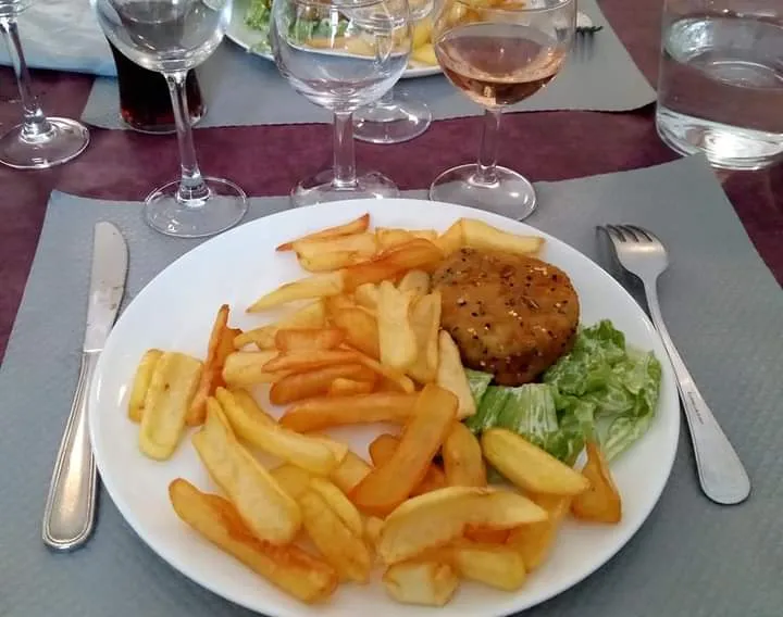 Steak Végétal Et Frites